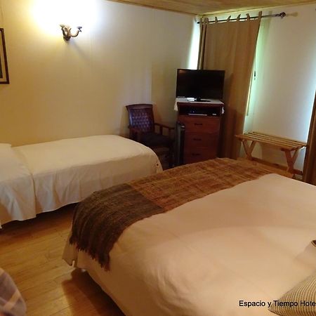 Espacio Y Tiempo Hotel De Montana La Junta Szoba fotó